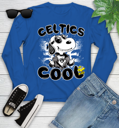 NBA Basketball Brooklyn Nets Cool Snoopy Shirt Youth Long Sleeve 9