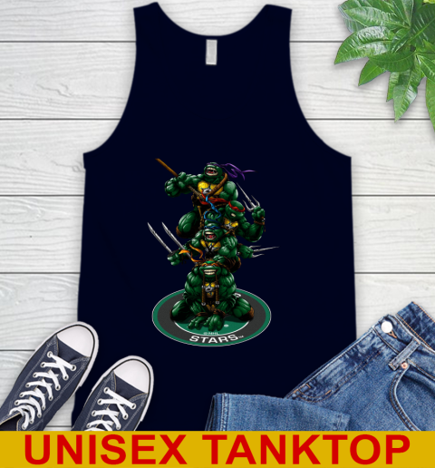 NHL Hockey Dallas Stars Teenage Mutant Ninja Turtles Shirt Tank Top 3