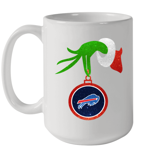 Buffalo Bills Grinch Merry Christmas NFL Football Ceramic Mug 15oz