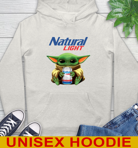 Star Wars Baby Yoda Hugs Natural Light Beer Shirt 24