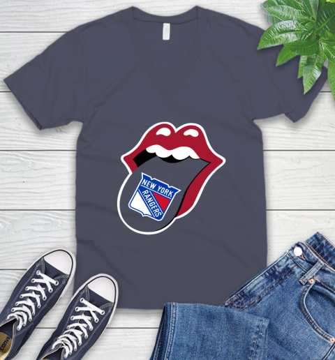 New York Rangers NHL Hockey Lips I Root For My Team Adoring Fan 56