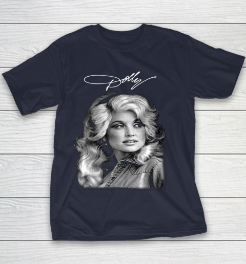 Dolly Parton Classic Vintage Signature Youth T-Shirt 2