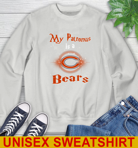 NFL Football Harry Potter My Patronus Is A Chicago Bears Sweatshirt 5