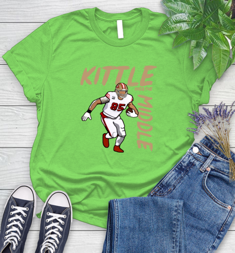 George Kittle Kittle Over the Middle San Francisco Shirt 98