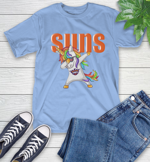 Phoenix Suns NBA Basketball Funny Unicorn Dabbing Sports T-Shirt 11