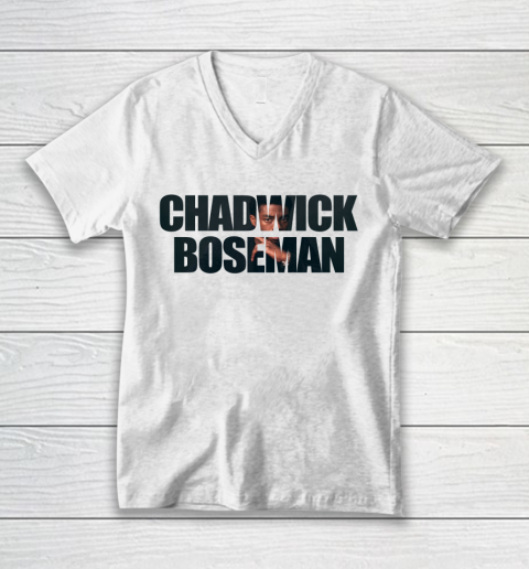 Chadwick Boseman V-Neck T-Shirt