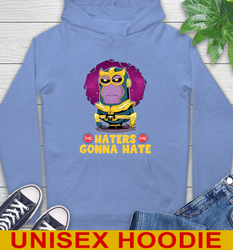 NBA Basketball Detroit Pistons Haters Gonna Hate Thanos Minion Marvel Shirt Hoodie 11
