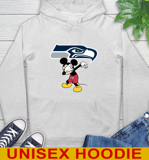 Seattle Seahawks NFL Football Dabbing Mickey Disney Sports Hoodie