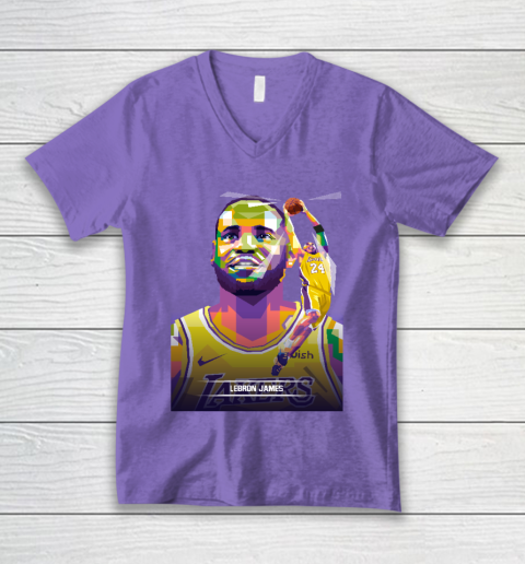T shirt lebron james on sale uomo rose