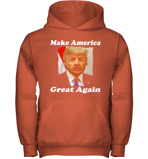 make america great again red hoodie