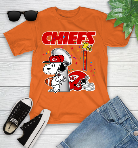 Kansas City Chiefs Champions Super Bowl 2020 Snoopy Middle Finger Shirt 107