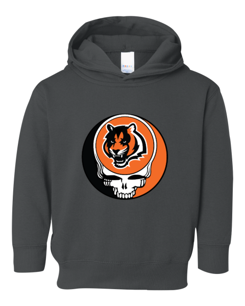 Cincinnati Bengals x Grateful Dead Toddler Pullover Fleece Hoodie