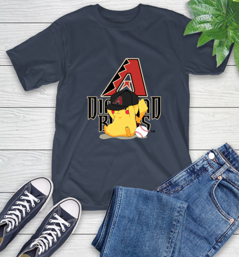 MLB Pikachu Baseball Sports Arizona Diamondbacks T-Shirt 4