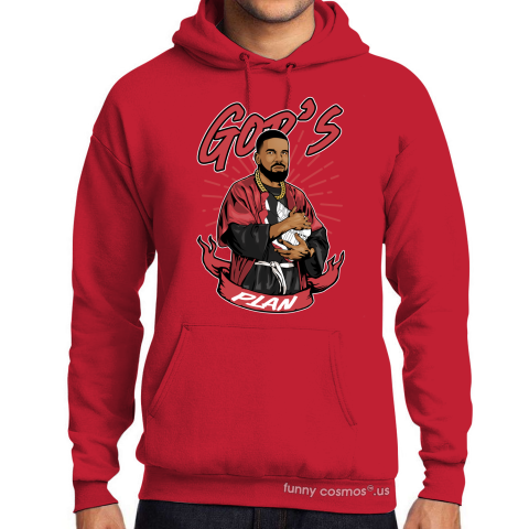 Air Jordan 11 Bred Lows Matching Sneaker Tshirt Drake God's Plan Red and White Jordan Shirt