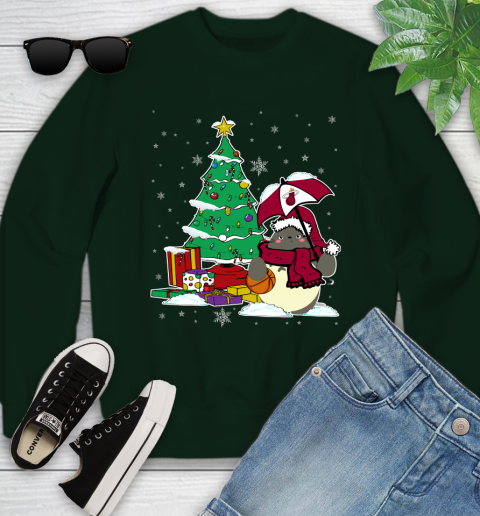 Miami Heat NBA Basketball Cute Tonari No Totoro Christmas Sports Youth Sweatshirt 9