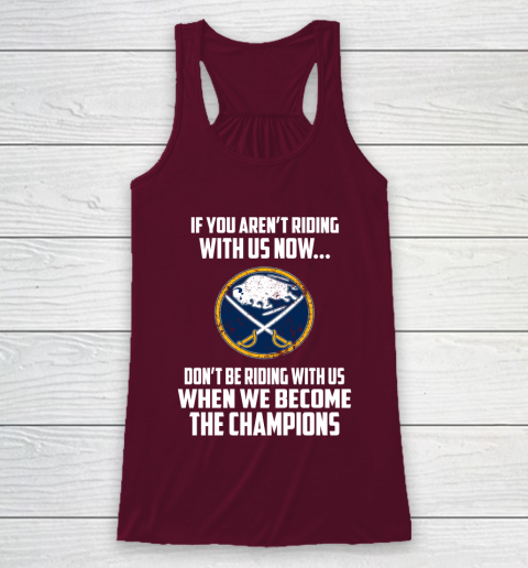 NHL Buffalo Sabres Hockey We Become The Champions Racerback Tank 2