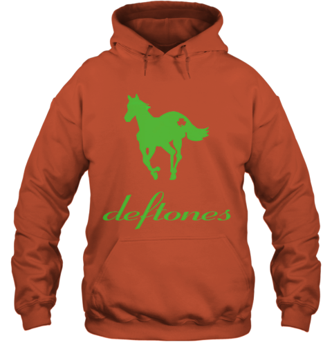 deftones red hoodie