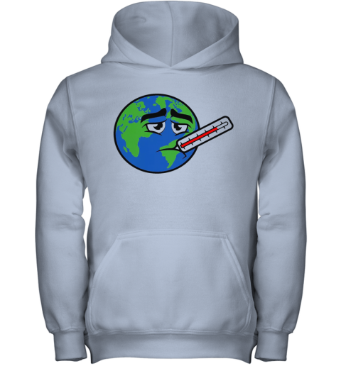 pink global warming hoodie