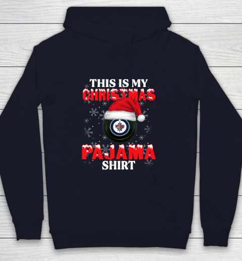 Winnipeg Jets This Is My Christmas Pajama Shirt NHL Youth Hoodie 2