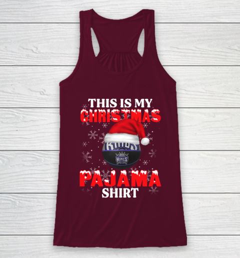 Sacramento Kings This Is My Christmas Pajama Shirt NBA Racerback Tank 2