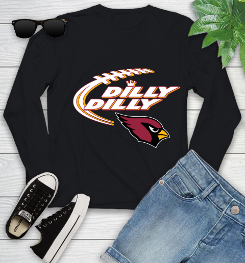 NFL Arizona Cardinals Dilly Dilly Football Sports Youth Long Sleeve 2