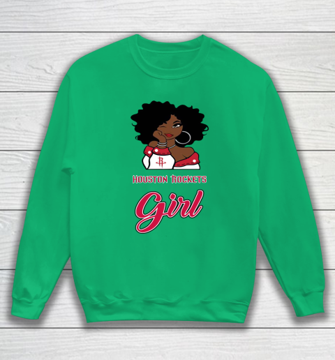 Houston Rockets Girl NBA Sweatshirt 6