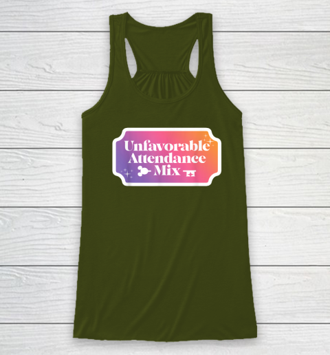 Unfavorable Attendance Mix Racerback Tank 3 Unfavorable Attendance Mix Racerback Tank - Image 3