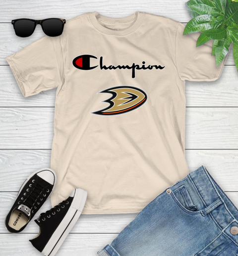 NHL Hockey Anaheim Ducks Champion Shirt Youth T-Shirt 9