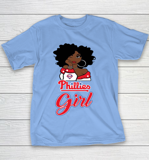 Philadelphia Philliess Girl MLB Youth T-Shirt 10