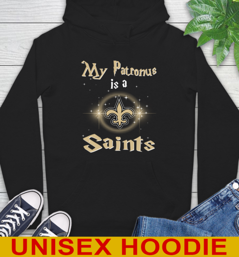 NFL Football Harry Potter My Patronus Is A New Orleans Saints Hoodie