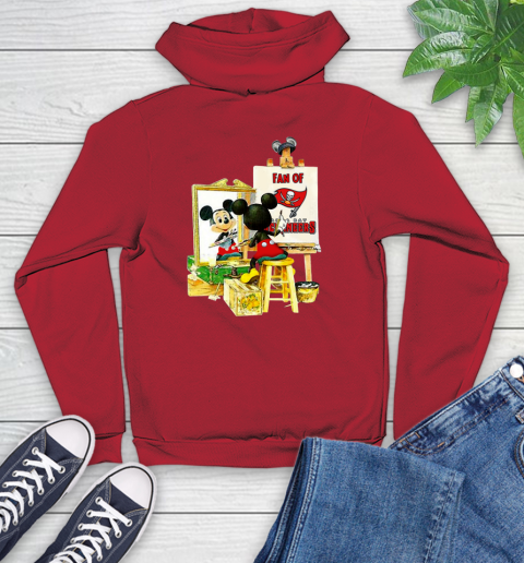 NFL Football Tampa Bay Buccaneers Mickey Drawing Shirt 132