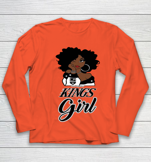 Los Angeles Kings Girl NHL Youth Long Sleeve 4