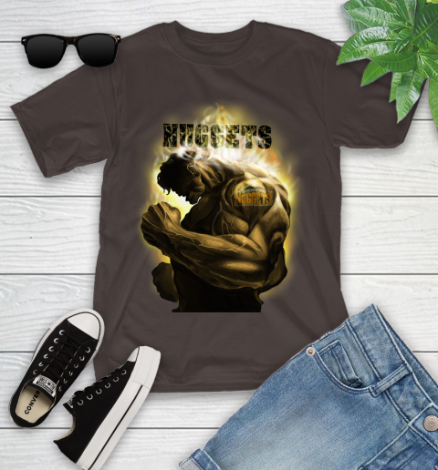 Denver Nuggets NBA Basketball Hulk Marvel Avengers Sports Youth T-Shirt 7