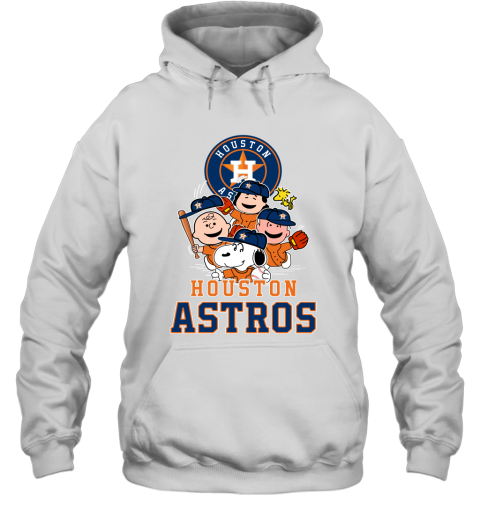 MLB Houston Astros Snoopy Woodstock The Peanuts Movie Baseball T Shirt -  Rookbrand