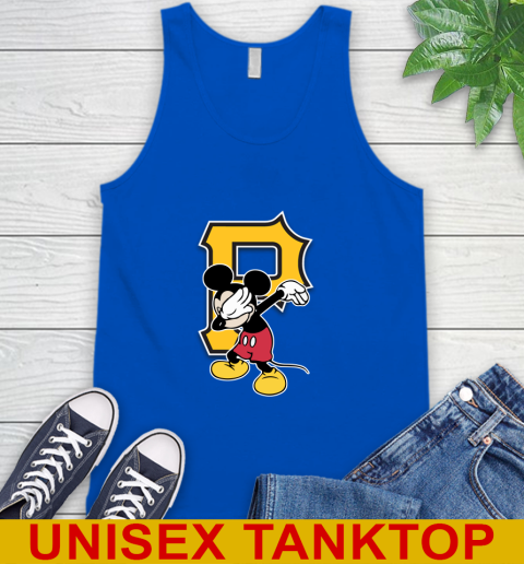 Pittsburgh Pirates MLB Baseball Dabbing Mickey Disney Sports Tank Top 5