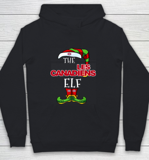 Montreal Canadiens Christmas ELF Funny NHL Youth Hoodie