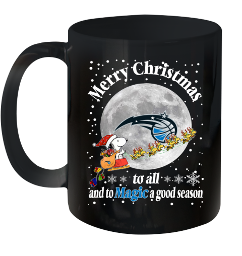 Orlando Magic Merry Christmas To All And To Magic A Good Season NBA Basketball Sports Ceramic Mug 11oz