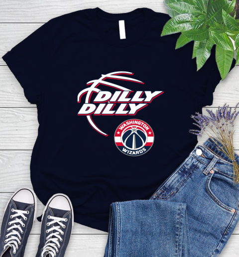 NBA Washington Wizards Dilly Dilly Basketball Sports Women's T-Shirt 3