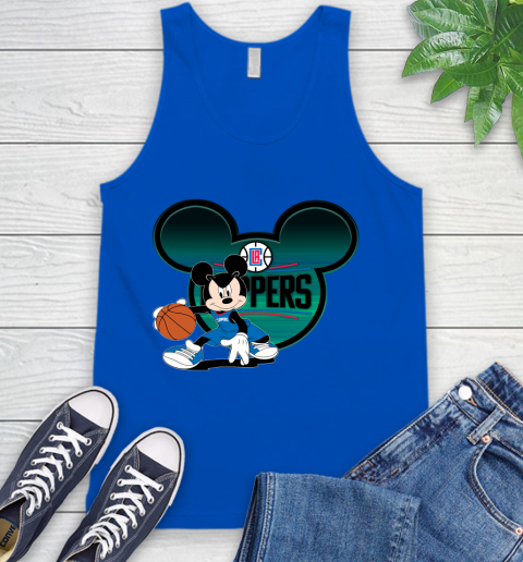 NBA LA Clippers Mickey Mouse Disney Basketball Tank Top 5