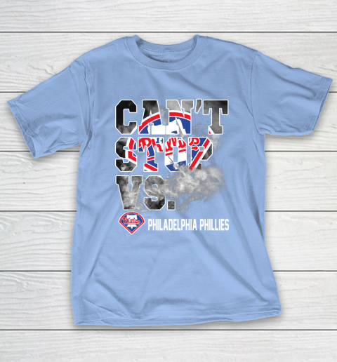 MLB Philadelphia Phillies Baseball Can't Stop Vs Phillies T-Shirt 10