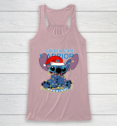 Golden State Warriors NBA noel stitch Basketball Christmas Racerback Tank 5
