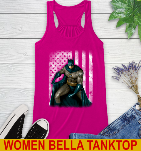 Philadelphia Eagles NFL Football Batman DC American Flag Shirt Racerback Tank 6