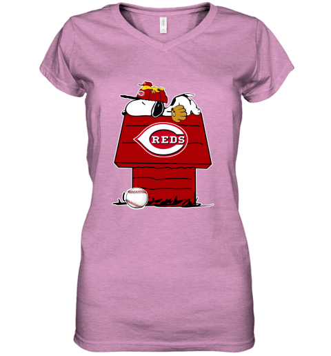 Cincinnati Reds Number 21 V-neck Baseball T-shirt