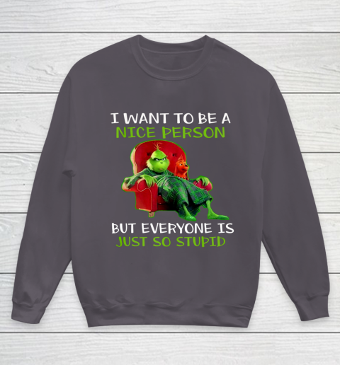 Funny grinch sweatshirt clearance