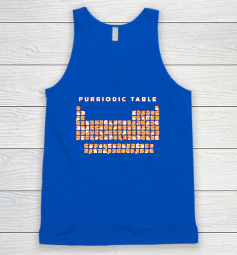 Purriodic Table Cat Funny Tank Top 3