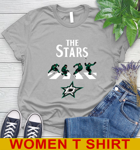 NHL Hockey Dallas Stars The Beatles Rock Band Shirt Women's T-Shirt 5