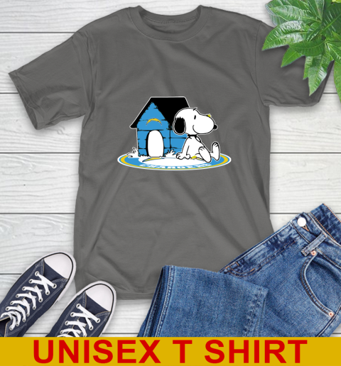 NFL Football Los Angeles Chargers Snoopy The Peanuts Movie Shirt T-Shirt 8
