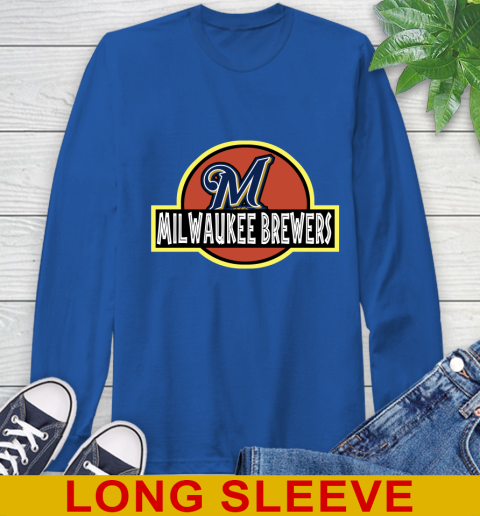MLB Milwaukee Brewers Jurassic Park Dinosaur Movie Baseball Sports 66