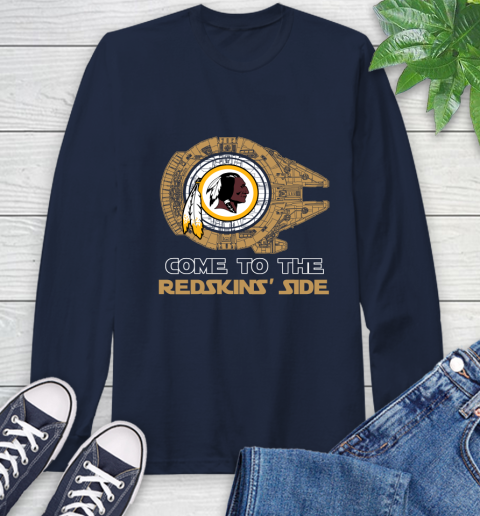 NFL Come To The Washington Redskins Wars Football Sports Long Sleeve T-Shirt 3