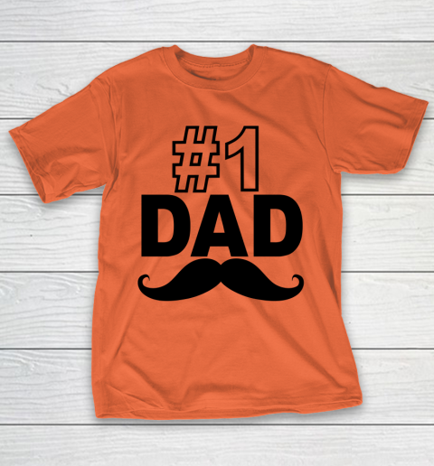 #1 Dad Funny Father's Day T-Shirt 3